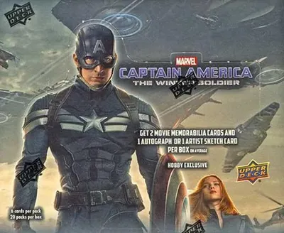 Captain America The Winter Soldier wax box
