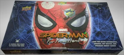 Spider-Man Far From Home wax box