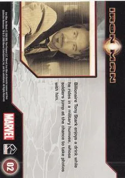 Tony Stark - Robert Downey Jr. - back
