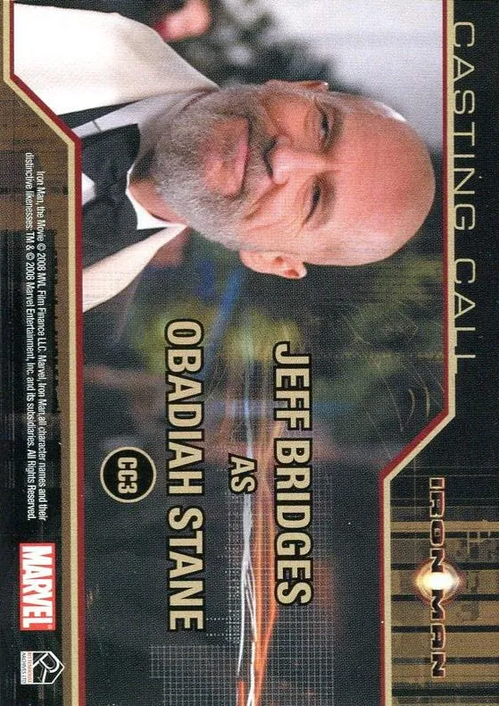 Obadiah Stane - Jeff Bridges - back