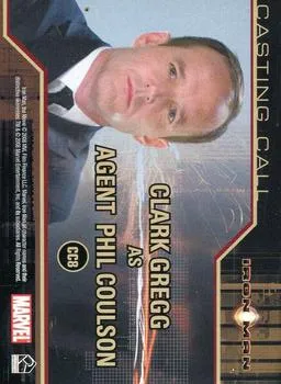 Agent Coulson - Clark Gregg - back
