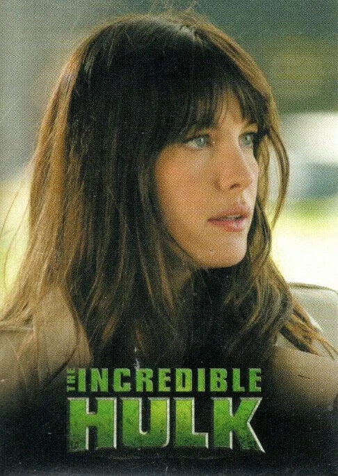 Betty Ross debut card - Liv Tyler - The Incredible Hulk