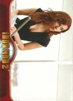 Black Widow debut card - Scarlett Johansson - Iron Man 2