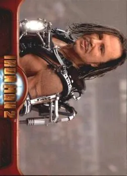 Mickey Rourke as Whiplash debut card - Iron Man 2