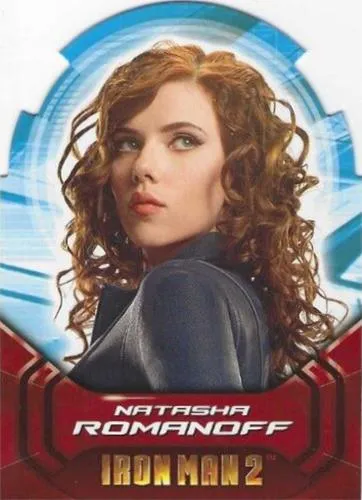 Scarlett Johansson as Natasha Romanoff debut card - Iron Man 2