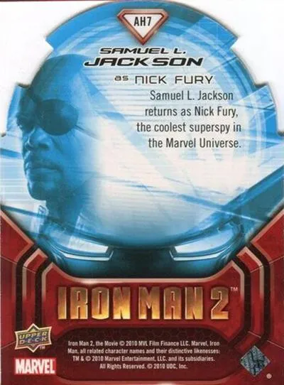 Nick Fury - Samuel L. Jackson - back