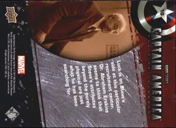 Dr. Abraham Erskine - Stanley Tucci - back