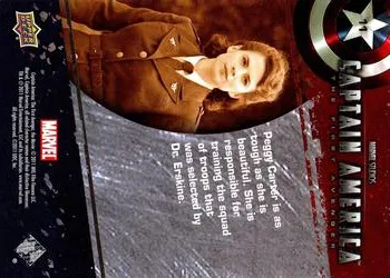 Peggy Carter - Hayley Atwell - back