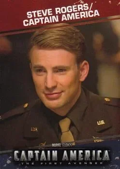 Captain America / Steve Rogers debut card - Chris Evans - Captain America The First Avenger