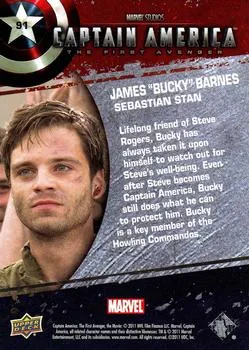Bucky Barnes - Sebastian Stan - back