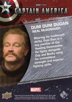 Dum Dum Dugan / Timothy Dugan - Neal McDonough - back