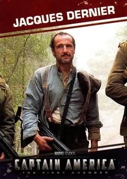 Jacques Dernier debut card - Bruno Ricci - Captain America The First Avenger