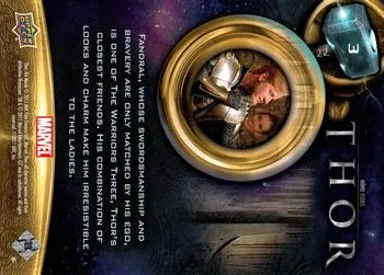 Fandral - Josh Dallas - back