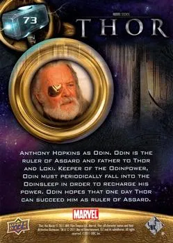 Odin - Anthony Hopkins - back