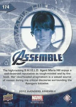 Agent Maria Hill - Cobie Smulders - back