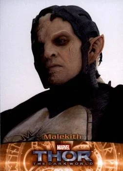 Christopher Eccleston as Malekith best rookie card - Thor: The Dark World