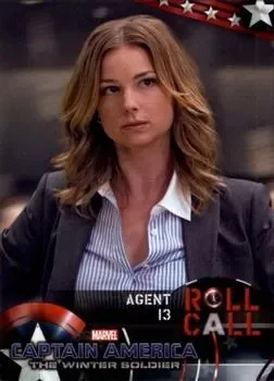 Sharon Carter / Agent 13 debut card - Emily VanCamp - Captain America The Winter Soldier