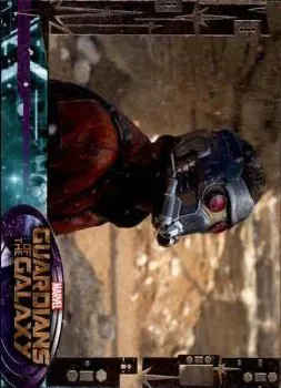 Starlord debut card - Chris Pratt - Guardians of the Galaxy