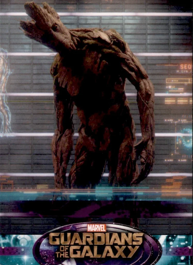 Groot debut card - Vin Diesel - Guardians of the Galaxy