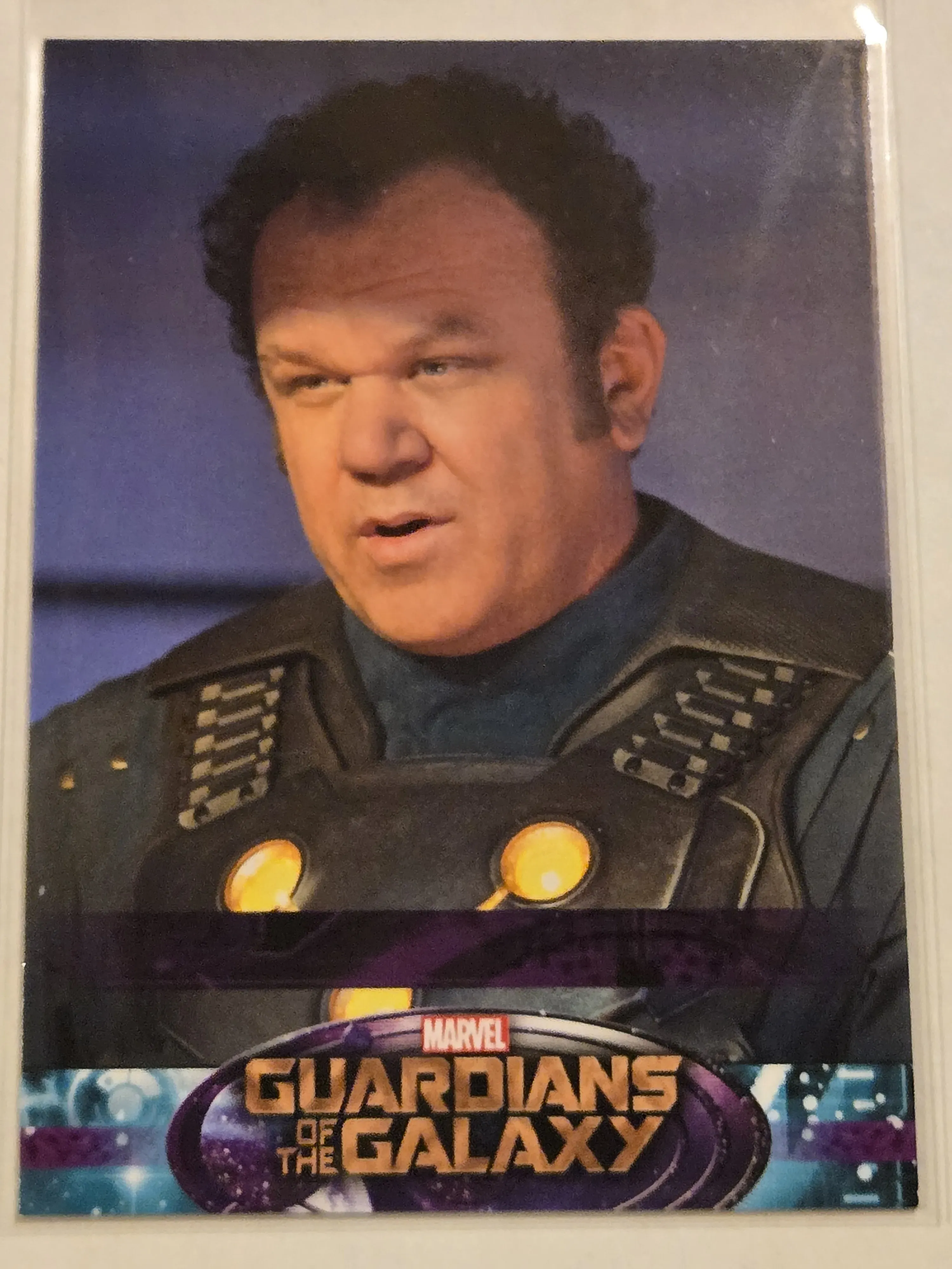 Rhomann Dey debut card - John C. Reilly - Guardians of the Galaxy