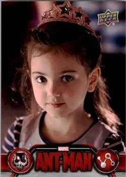 Cassie Lang debut card - Abby Ryder Fortson - Ant-Man