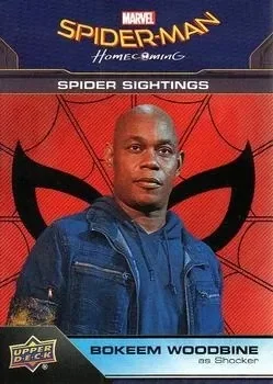 Shocker debut card - Bokeem Woodbine - Spider-Man Homecoming