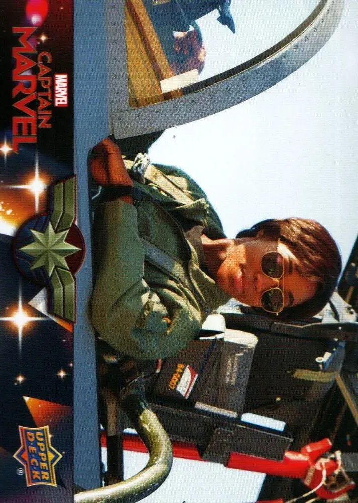 Maria Rambeau debut card - Lashana Lynch - Avengers Endgame & Captain Marvel