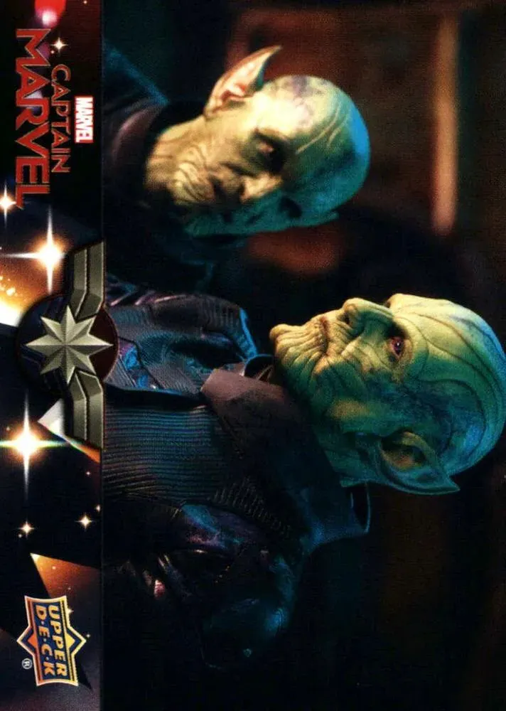 Talos debut card - Ben Mendelsohn - Avengers Endgame & Captain Marvel