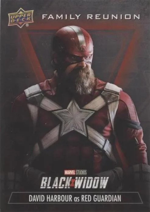 Red Guardian debut card - David Harbour - Black Widow