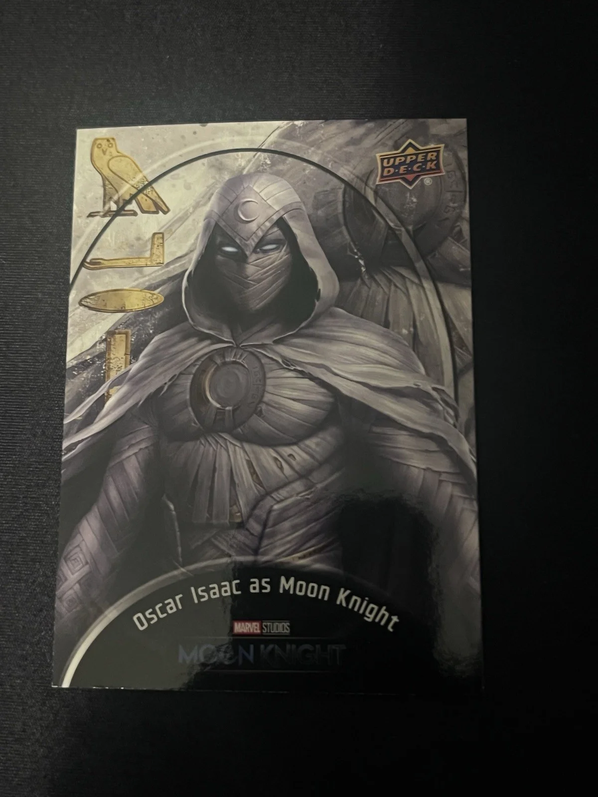 Moon Knight debut card - Oscar Isaac - Marvel Studios 2022