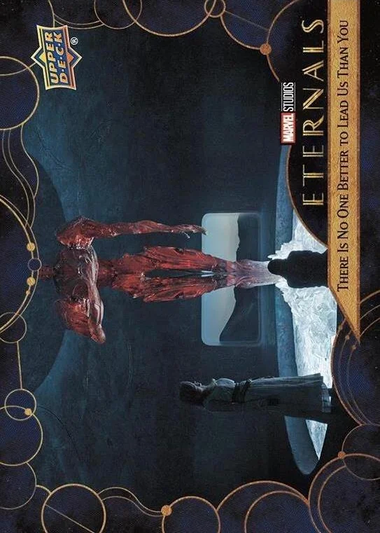 Thena debut card - Angelina Jolie - Eternals