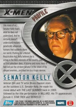 Senator Kelly - Bruce Davison - back