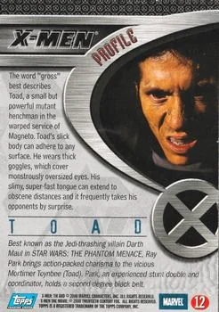 Toad - Ray Park - back
