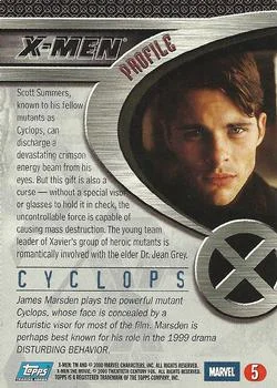 Cyclops - James Marsden - back