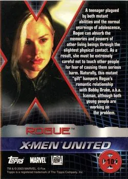 Rogue - Anna Paquin - back