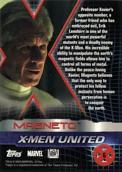 Magneto - Ian McKellen - back
