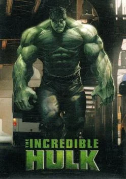 Edward Norton as Hulk debut card - The Incredible Hulk