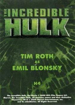Emil Blonsky - Tim Roth - back