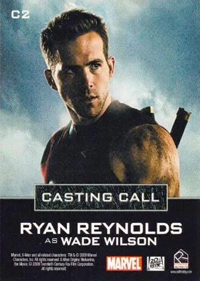 Deadpool / Wade Wilson - Ryan Reynolds - back