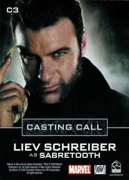 Sabretooth - Liev Schreiber - back