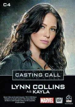 Kayla Silverfox - Lynn Collins - back