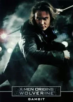 Taylor Kitsch as Gambit debut card - X-Men Origins Wolverine