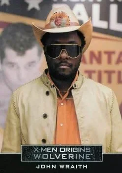 will.i.am as John Wraith debut card - X-Men Origins Wolverine