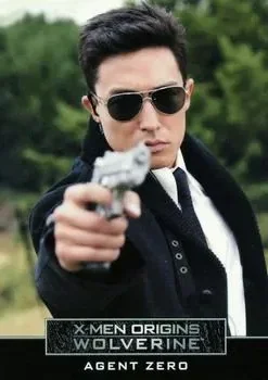 Daniel Henney as Agent Zero debut card - X-Men Origins Wolverine