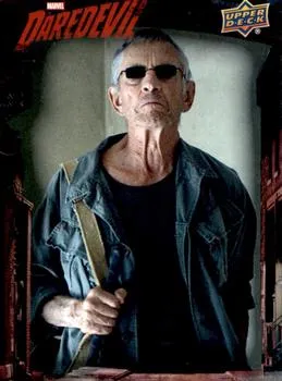 Scott Glenn as Stick debut card - Daredevil Seasons 1 & 2