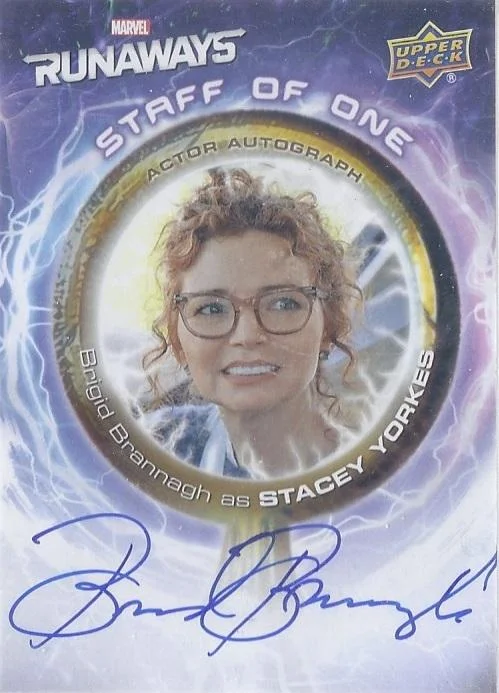 Stacy Yorkes debut card - Brigid Brannagh - Runaways
